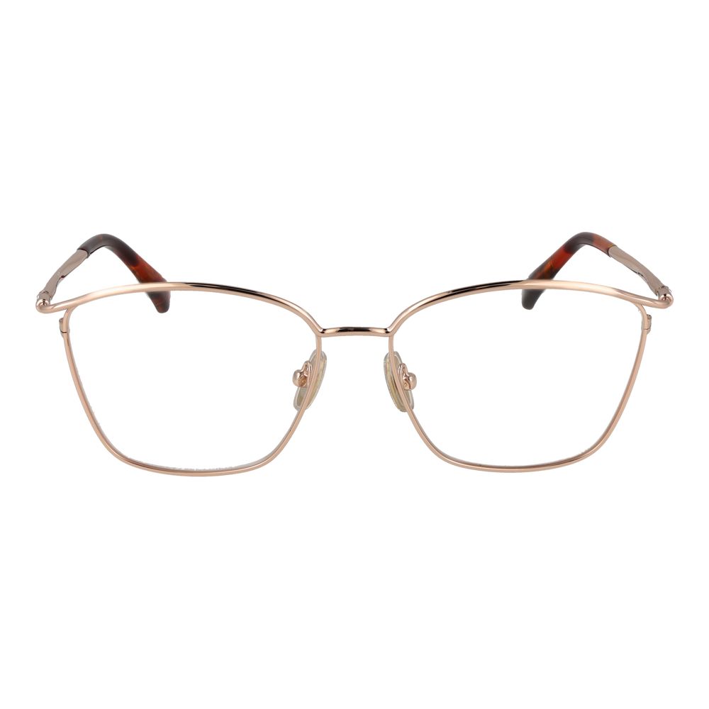 Max Mara Rose Gold Metal Glasses (Frames) - Allority