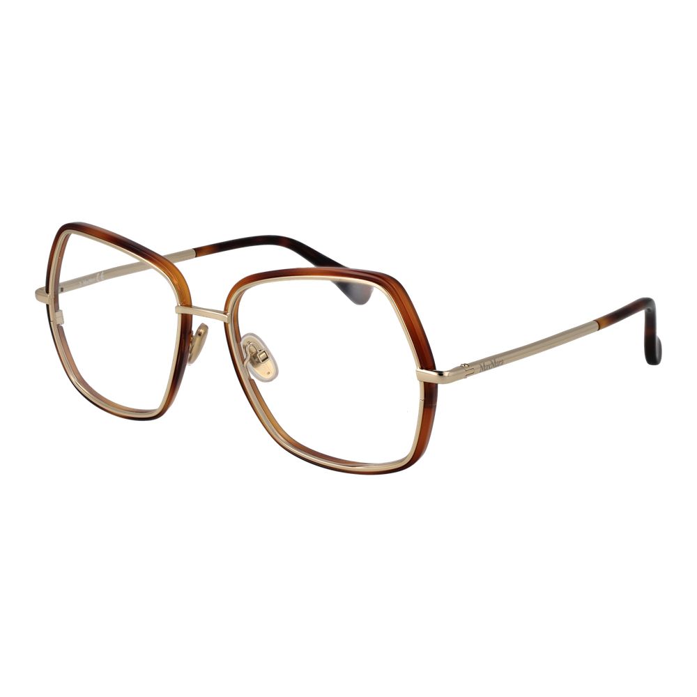 Max Mara Gold Metal Glasses (Frames) - Allority