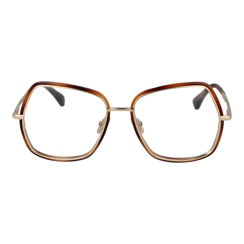 Max Mara Gold Metal Glasses (Frames) - Allority