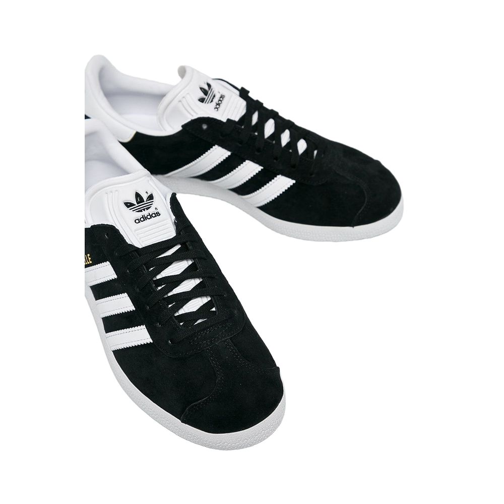 Adidas Schwarzer Ledersneaker