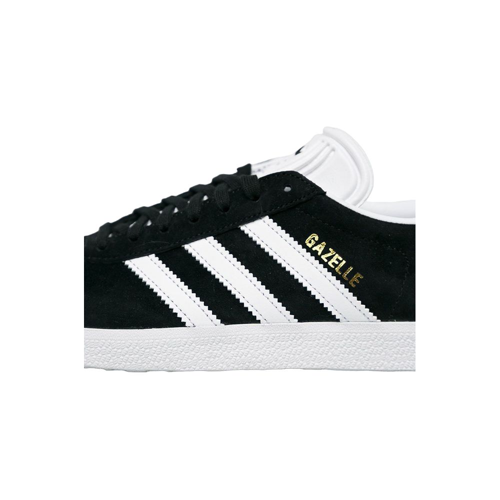 Adidas Schwarzer Ledersneaker
