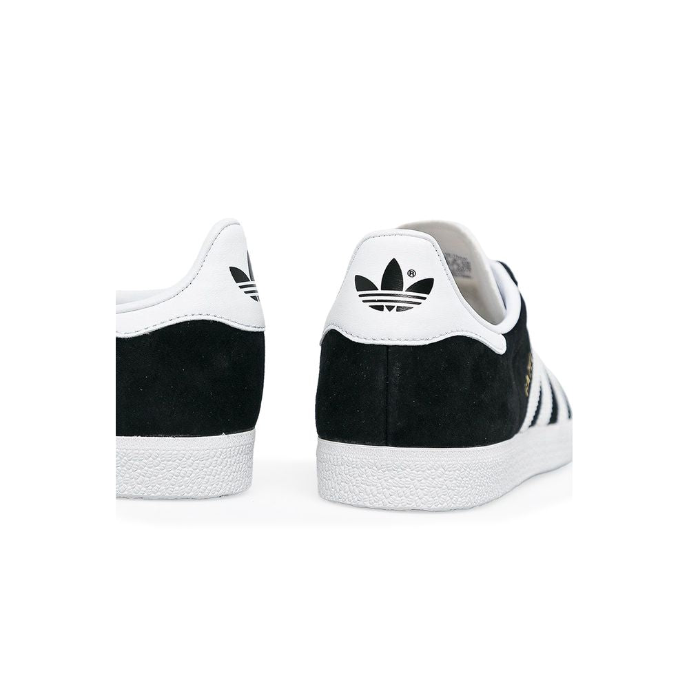 Adidas Schwarzer Ledersneaker