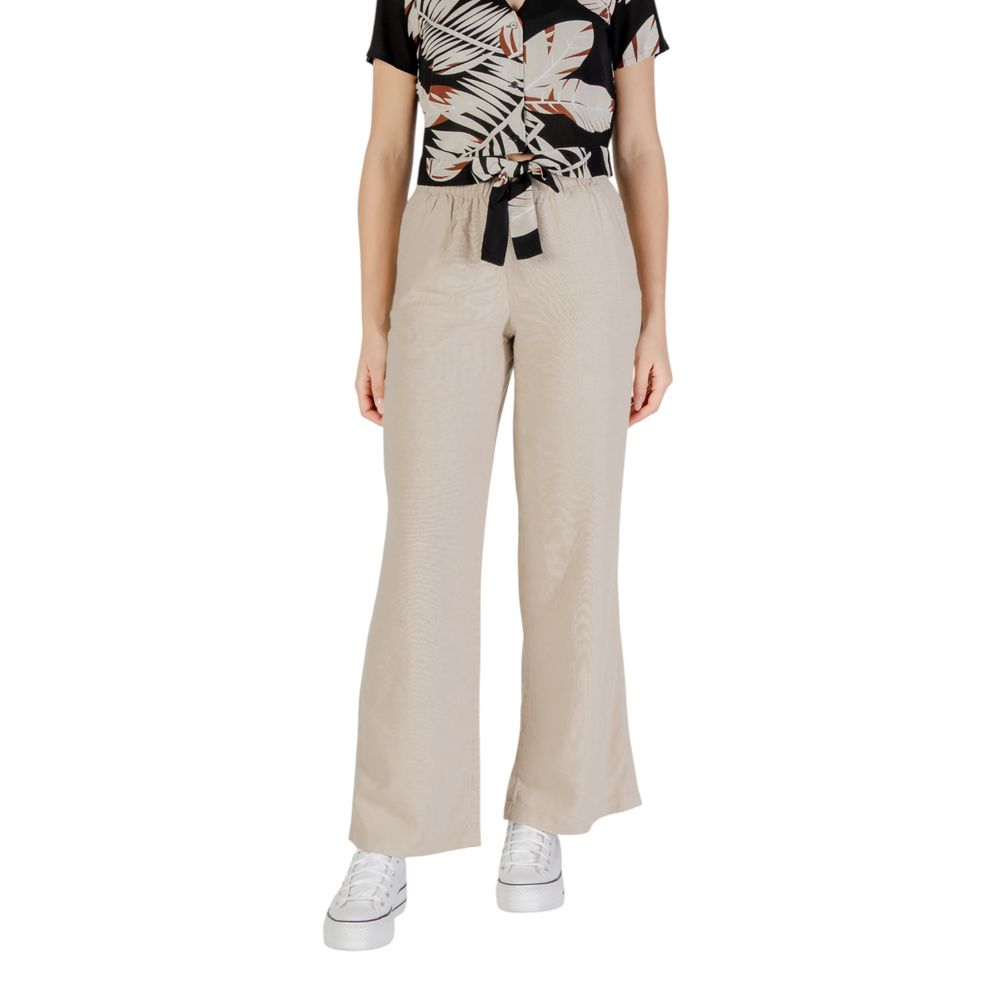 Only – Beige Leinenhose