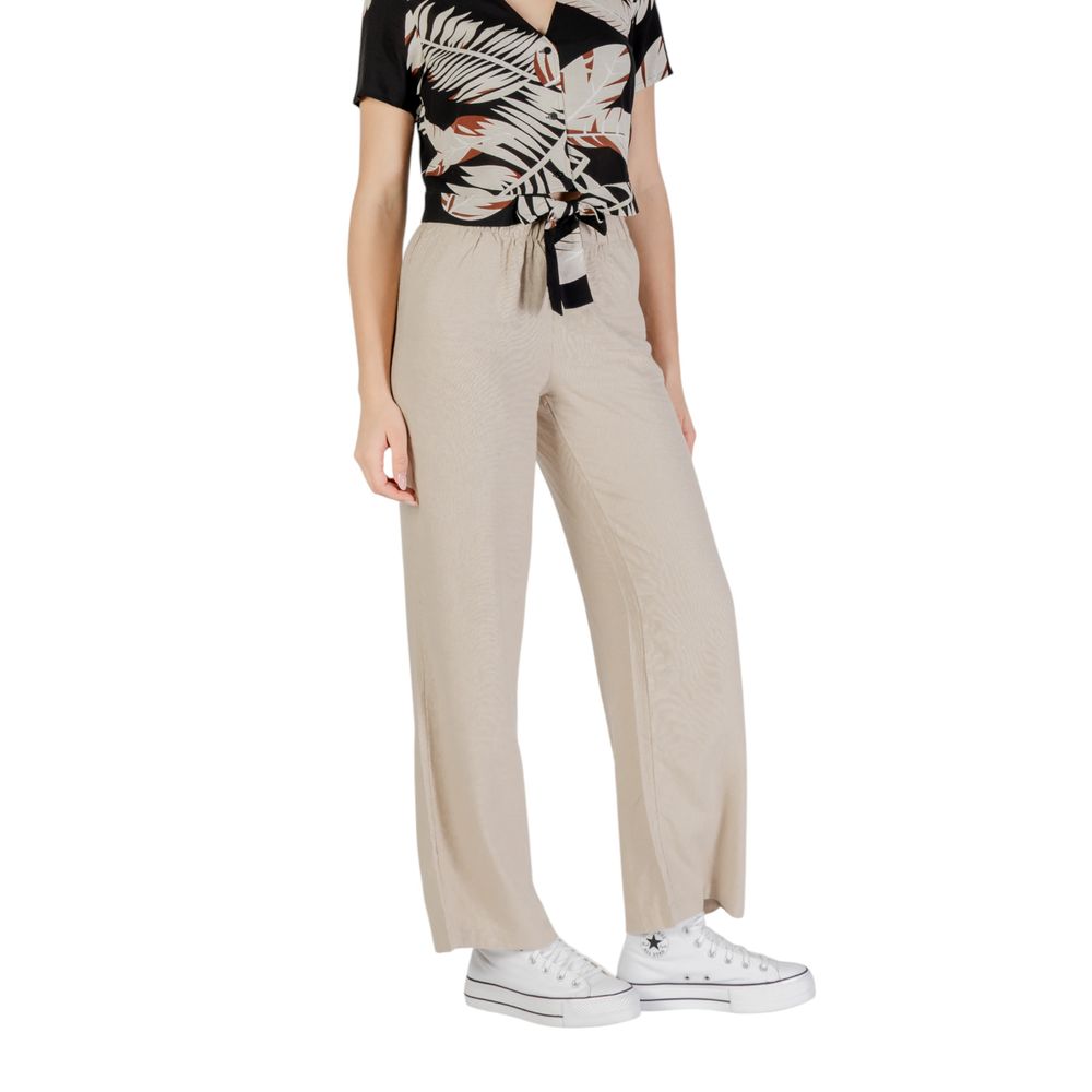 Only – Beige Leinenhose