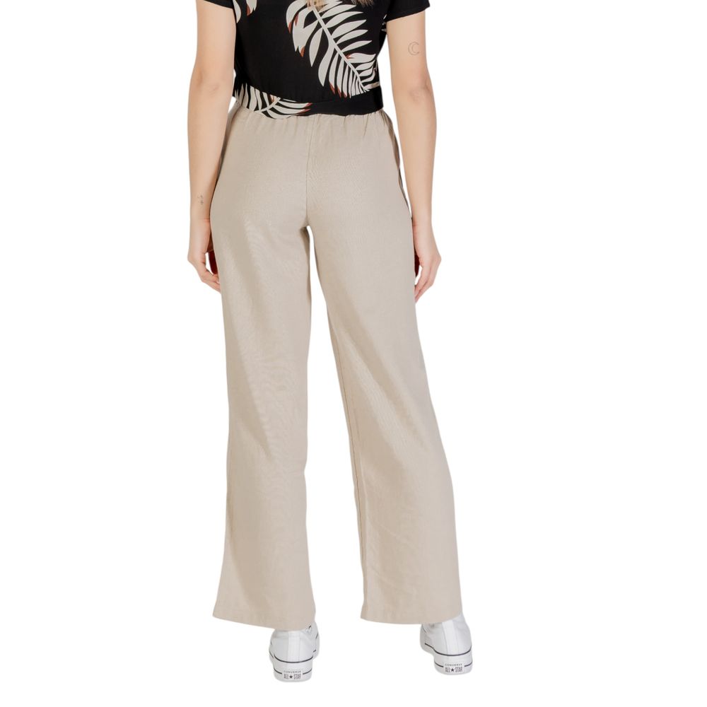 Only – Beige Leinenhose