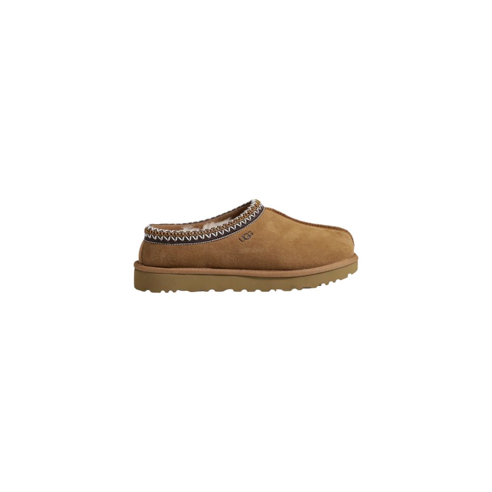 UGG – Hausschuhe aus braunem Wildleder