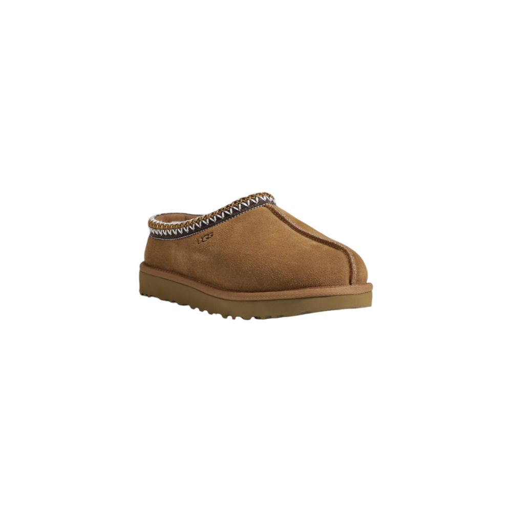 UGG – Hausschuhe aus braunem Wildleder