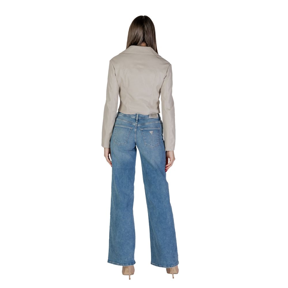 Guess Beige Polyethylen Jacken &amp; Mäntel