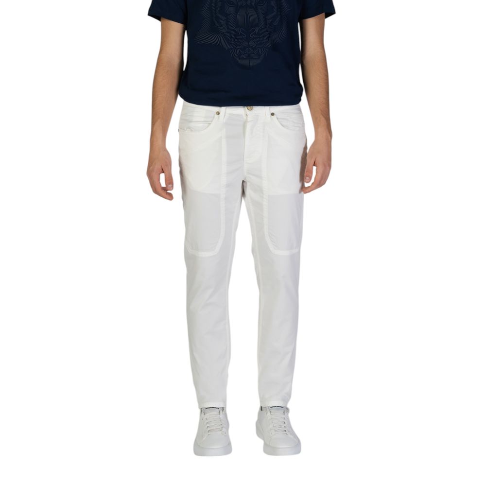 Jeckerson – Weiße Skinny-Hose aus Baumwolle