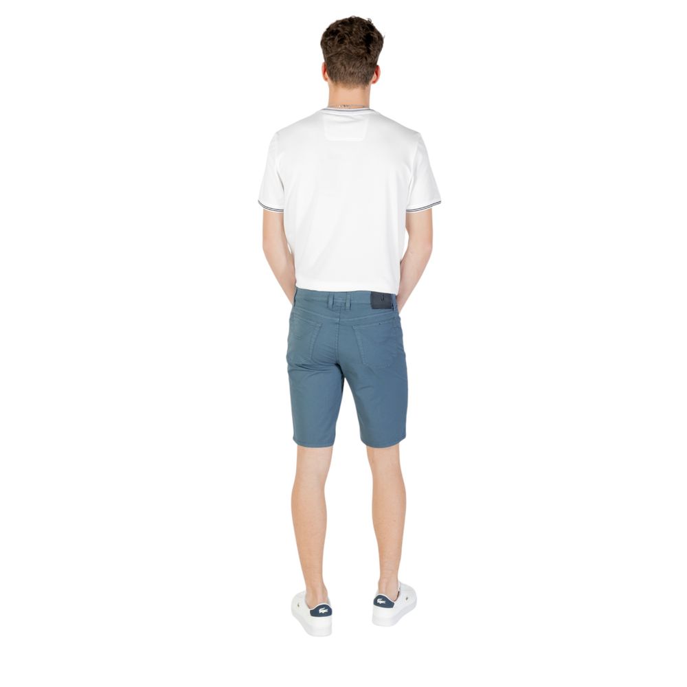 Jeckerson – Blaue Baumwoll-Bermuda