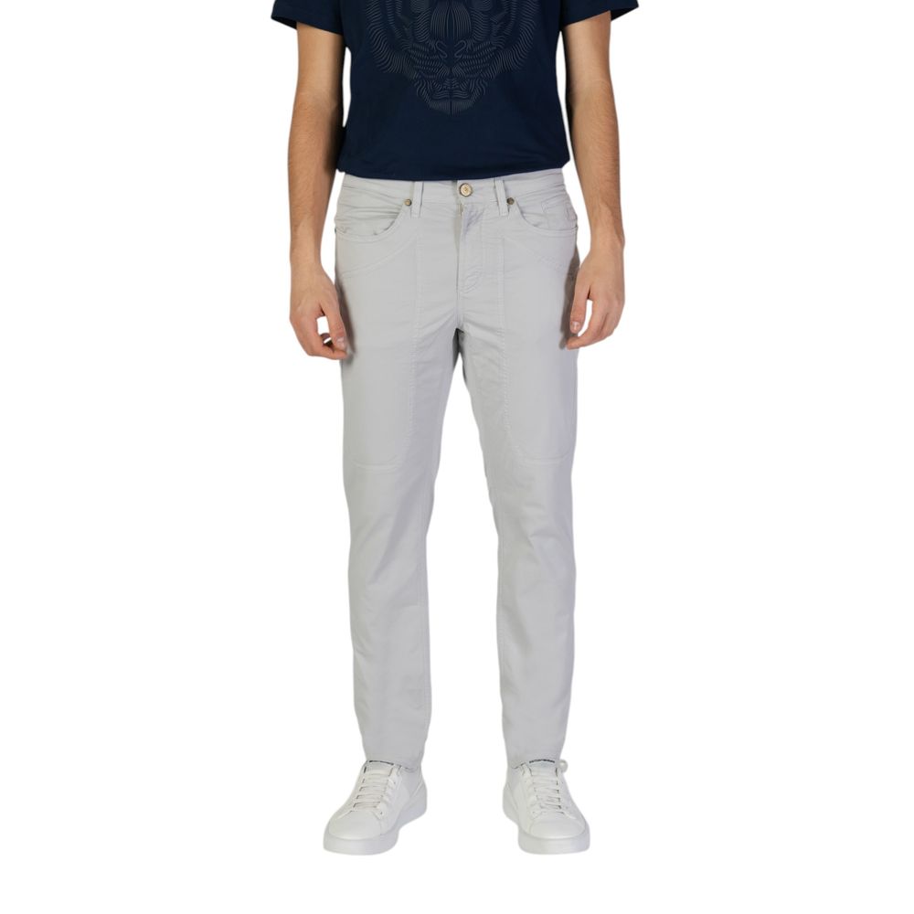 Jeckerson – Graue Skinny-Hose aus Baumwolle