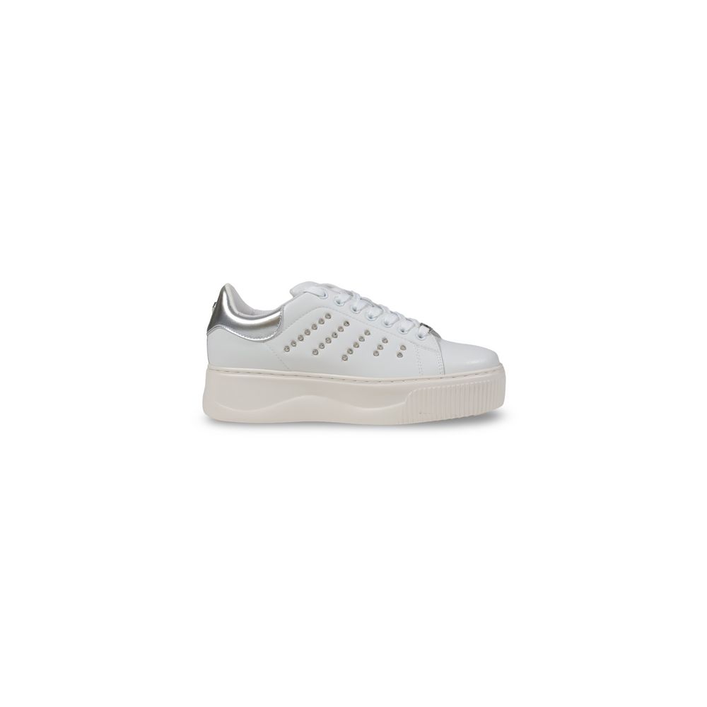 Kultiger weißer Ledersneaker