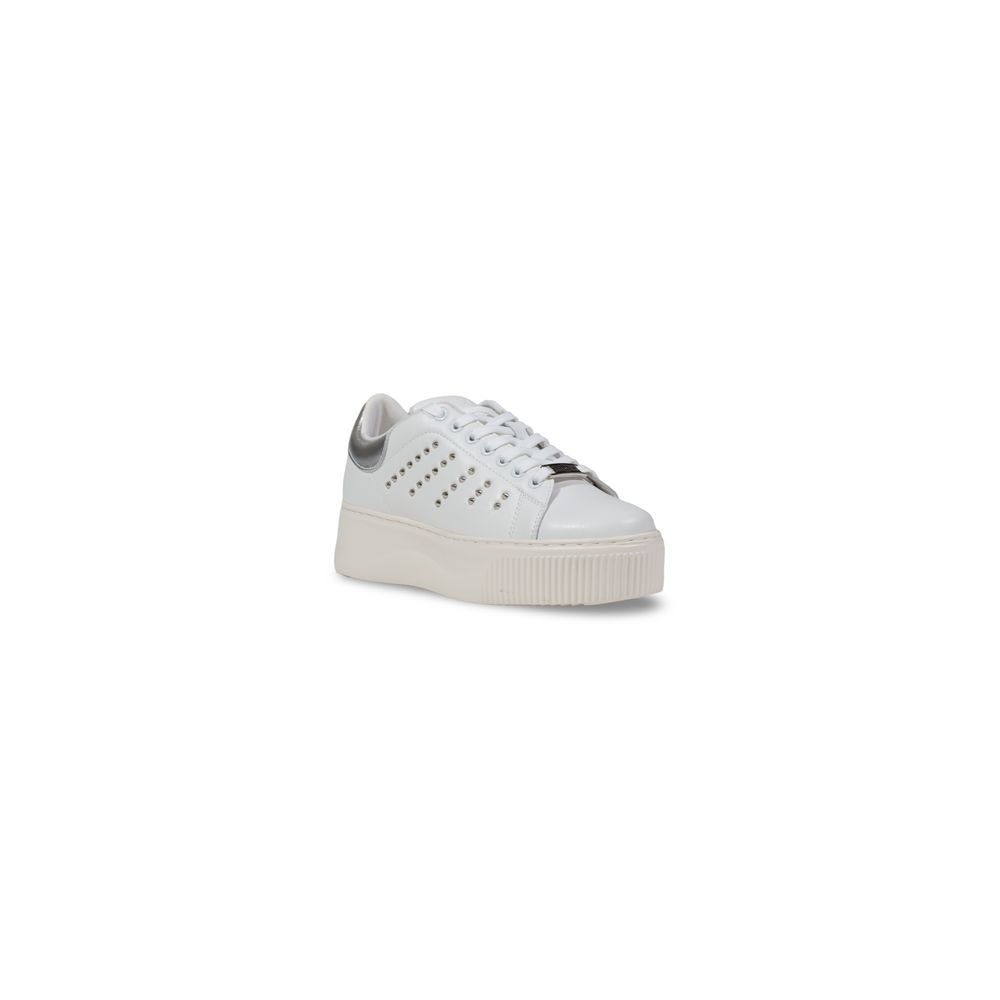 Kultiger weißer Ledersneaker