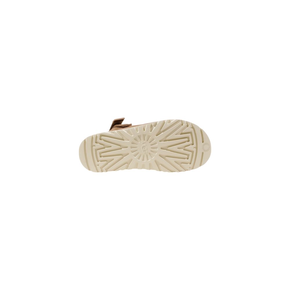 UGG Beige Plateausohle aus recyceltem Polyester