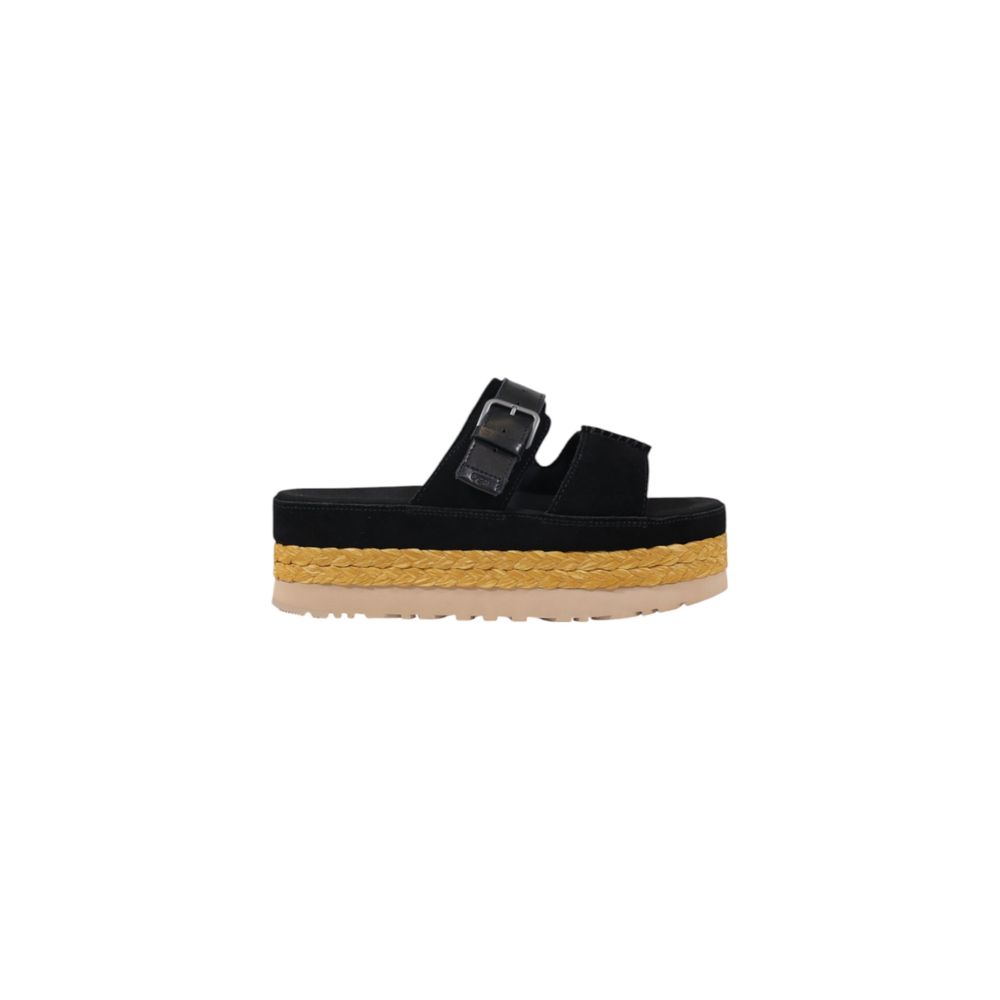UGG – Schwarze Wildledersandalen