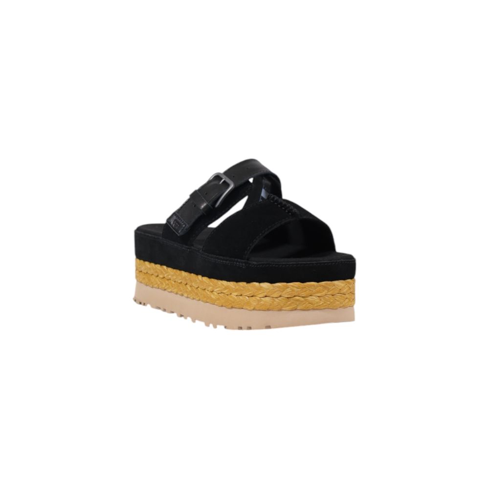 UGG – Schwarze Wildledersandalen