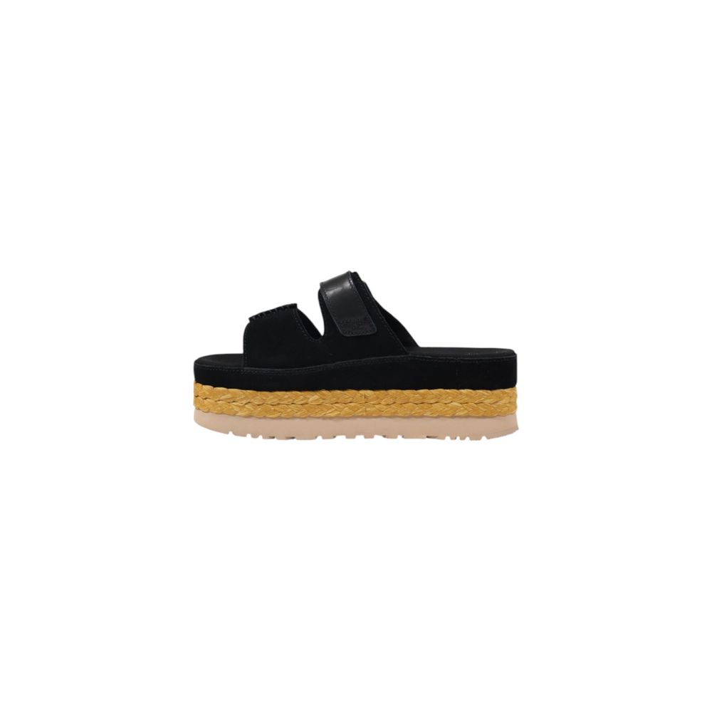 UGG – Schwarze Wildledersandalen
