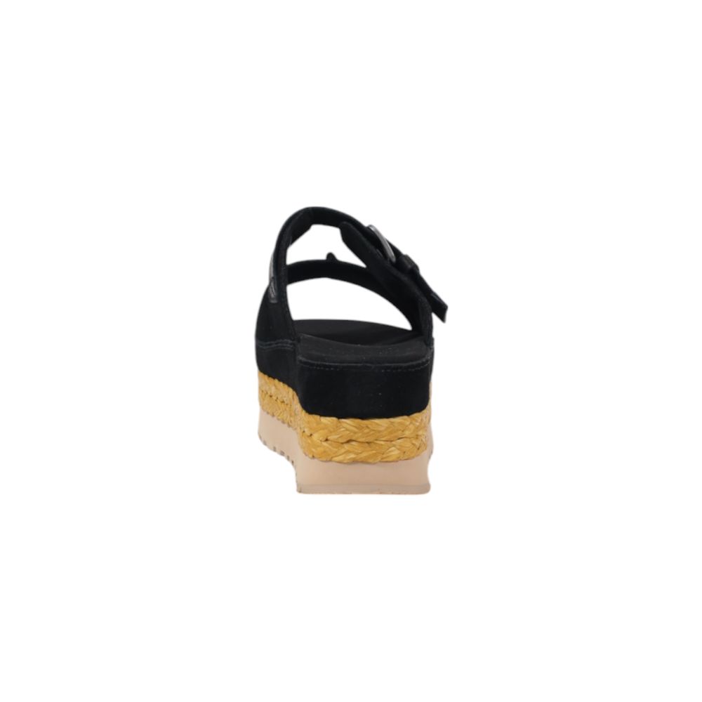 UGG – Schwarze Wildledersandalen