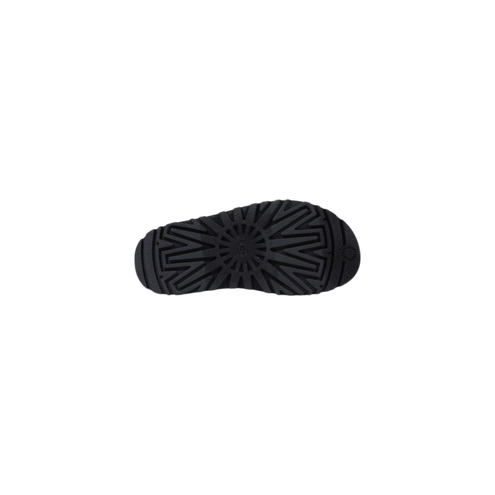 UGG Plateausohle aus Kunstleder in Schwarz