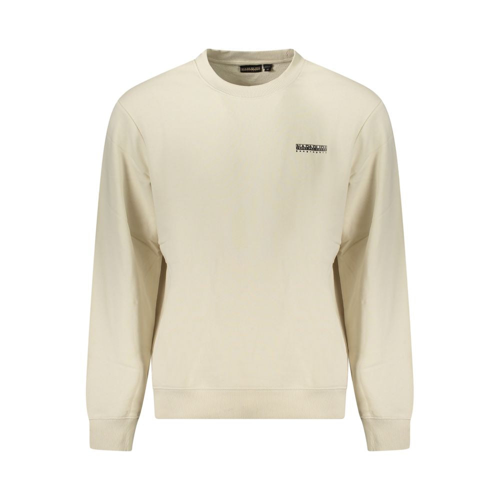 Napapijri Beige Herrenpullover aus Baumwolle