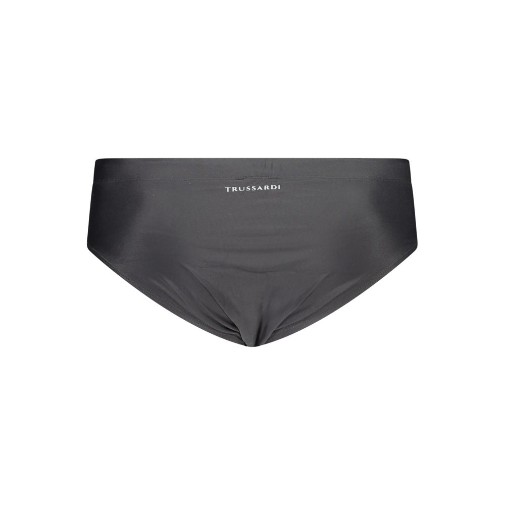 Trussardi Schwarze Bademode aus Elastan