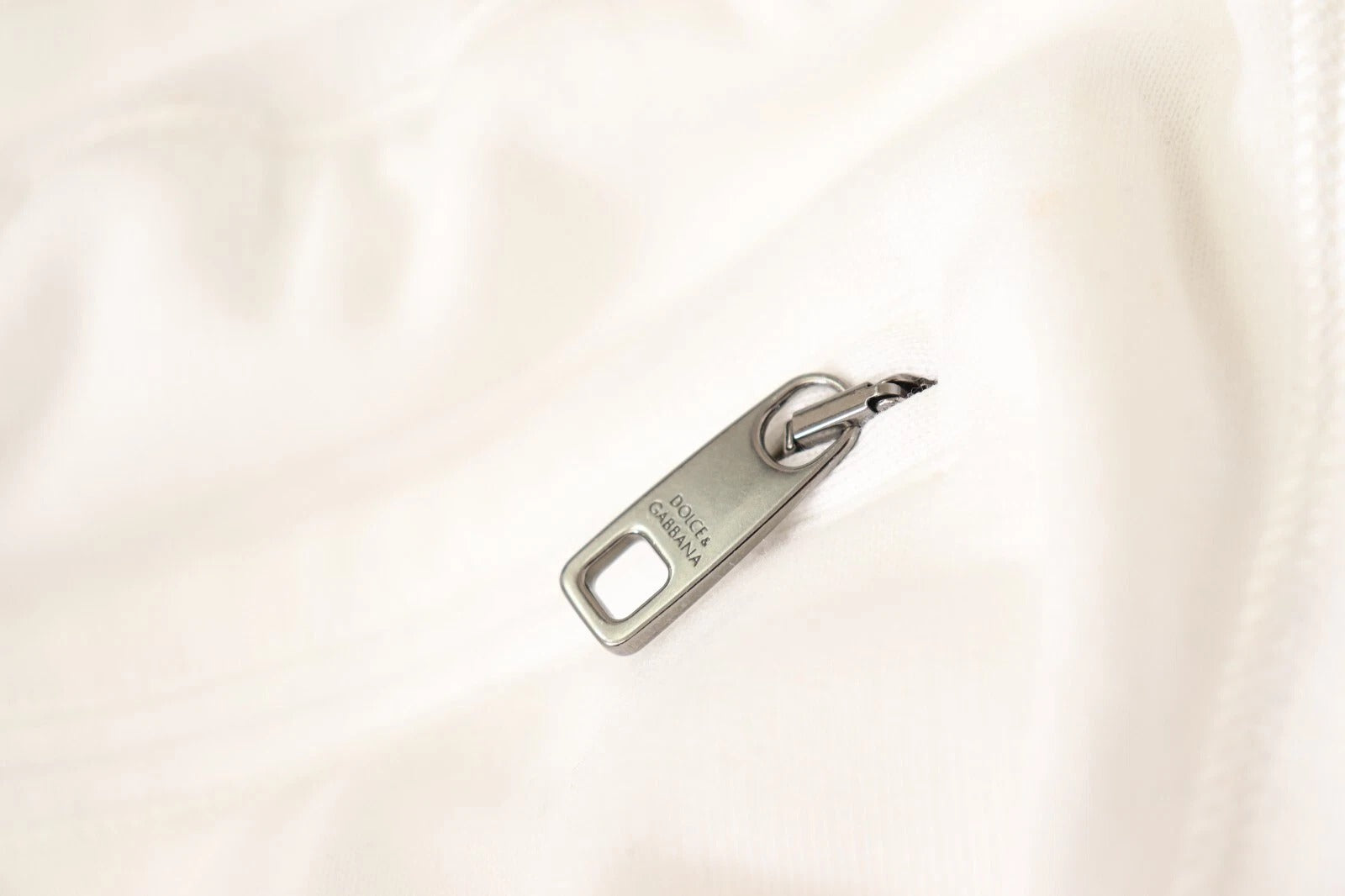 Dolce &amp; Gabbana – Jogginghose mit Logo-Patch aus weißer Baumwolle