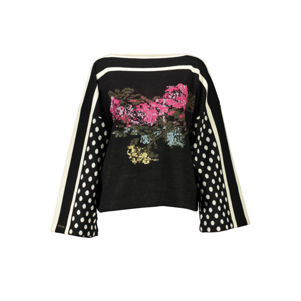 Blugirl Schwarzer Wollpullover