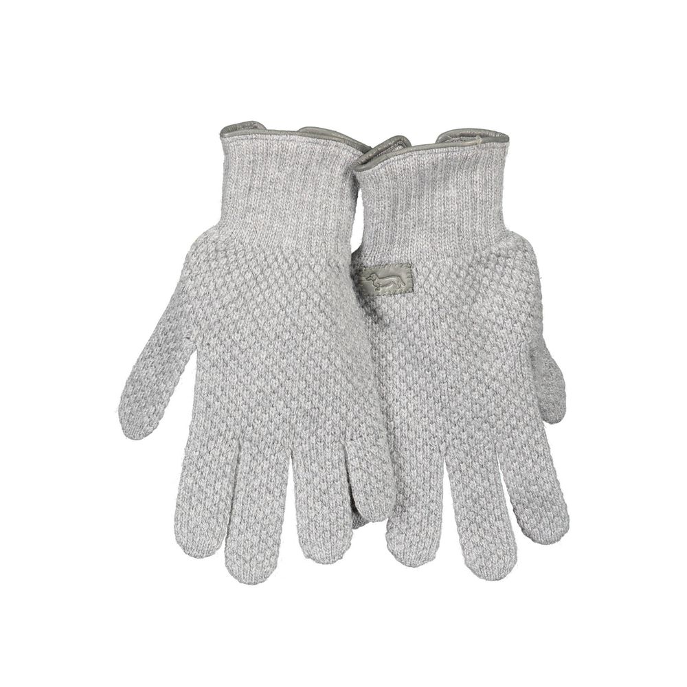 Harmont & Blaine Grigio Lana Men Glove - Allority