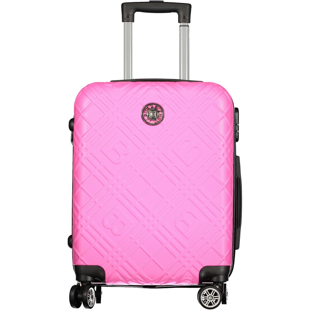 Laura Biagiotti Rosa Poliuretano Women's Travel Bag