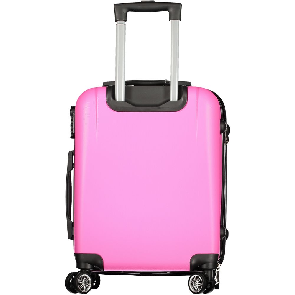 Laura Biagiotti Rosa Poliuretano Women's Travel Bag