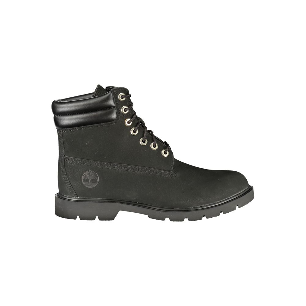 Timberland Black Leather Men's Ankle Boot