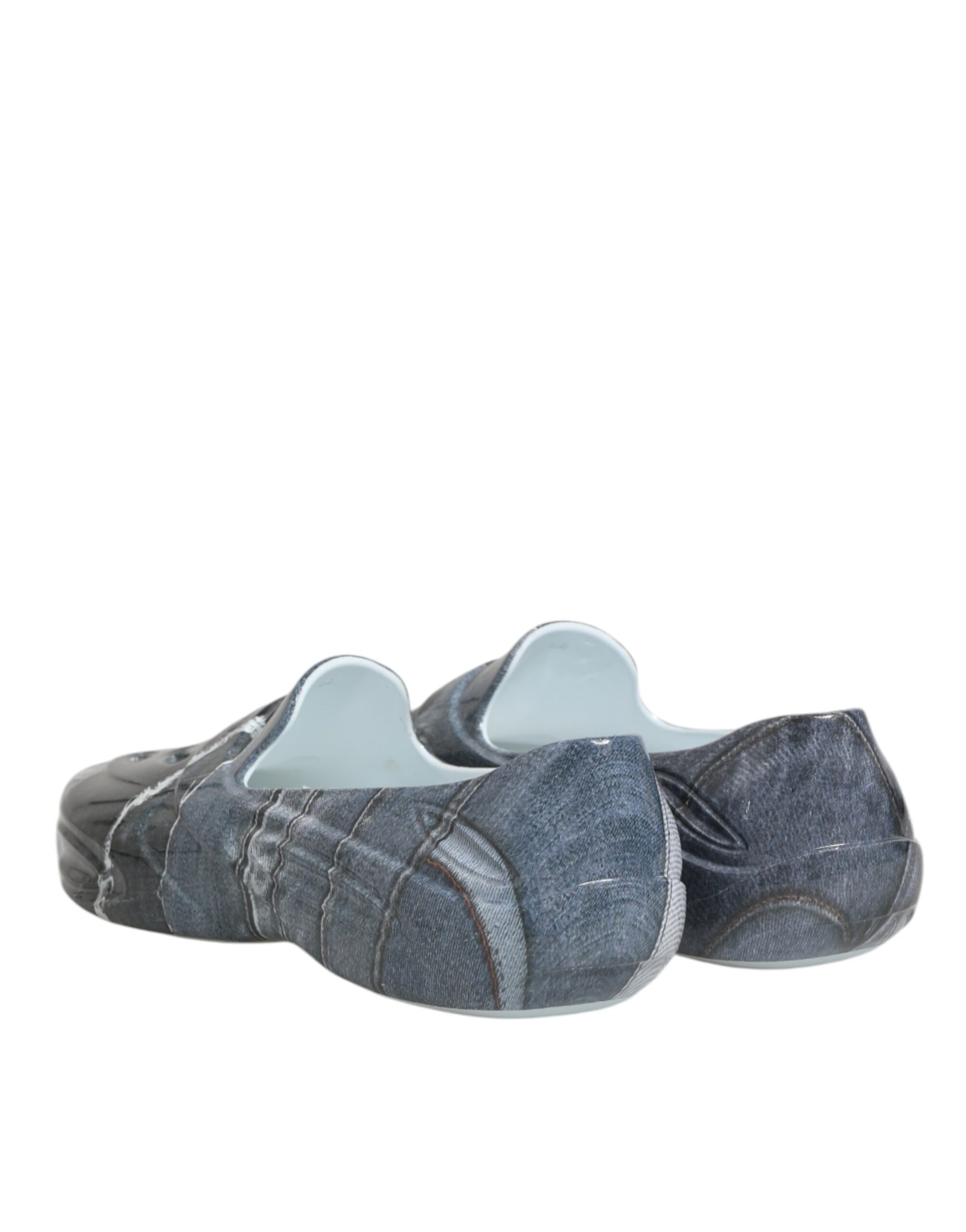 Dolce &amp; Gabbana Mehrfarbige Gummi Herren Low Top Sneakers Schuhe
