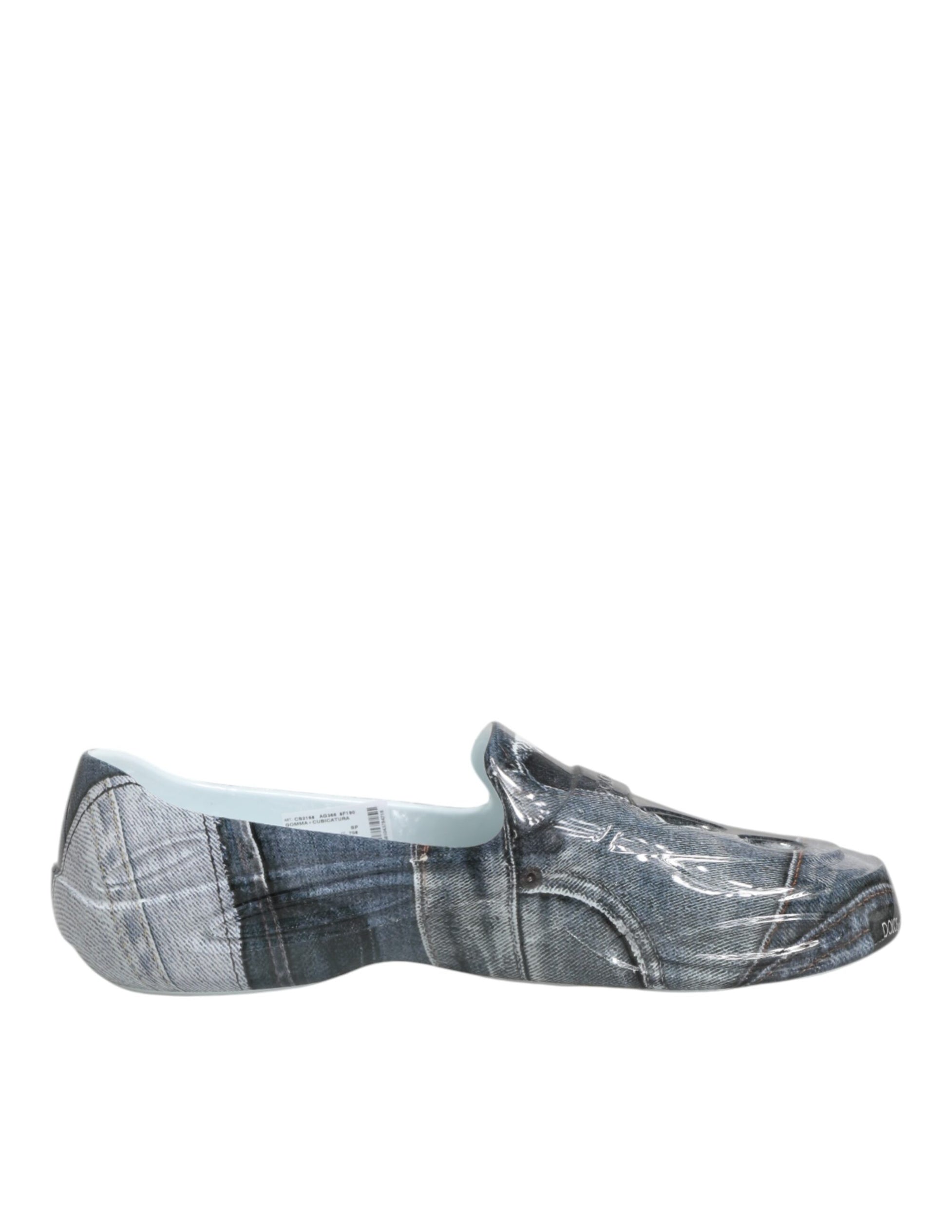 Dolce &amp; Gabbana Mehrfarbige Gummi Herren Low Top Sneakers Schuhe
