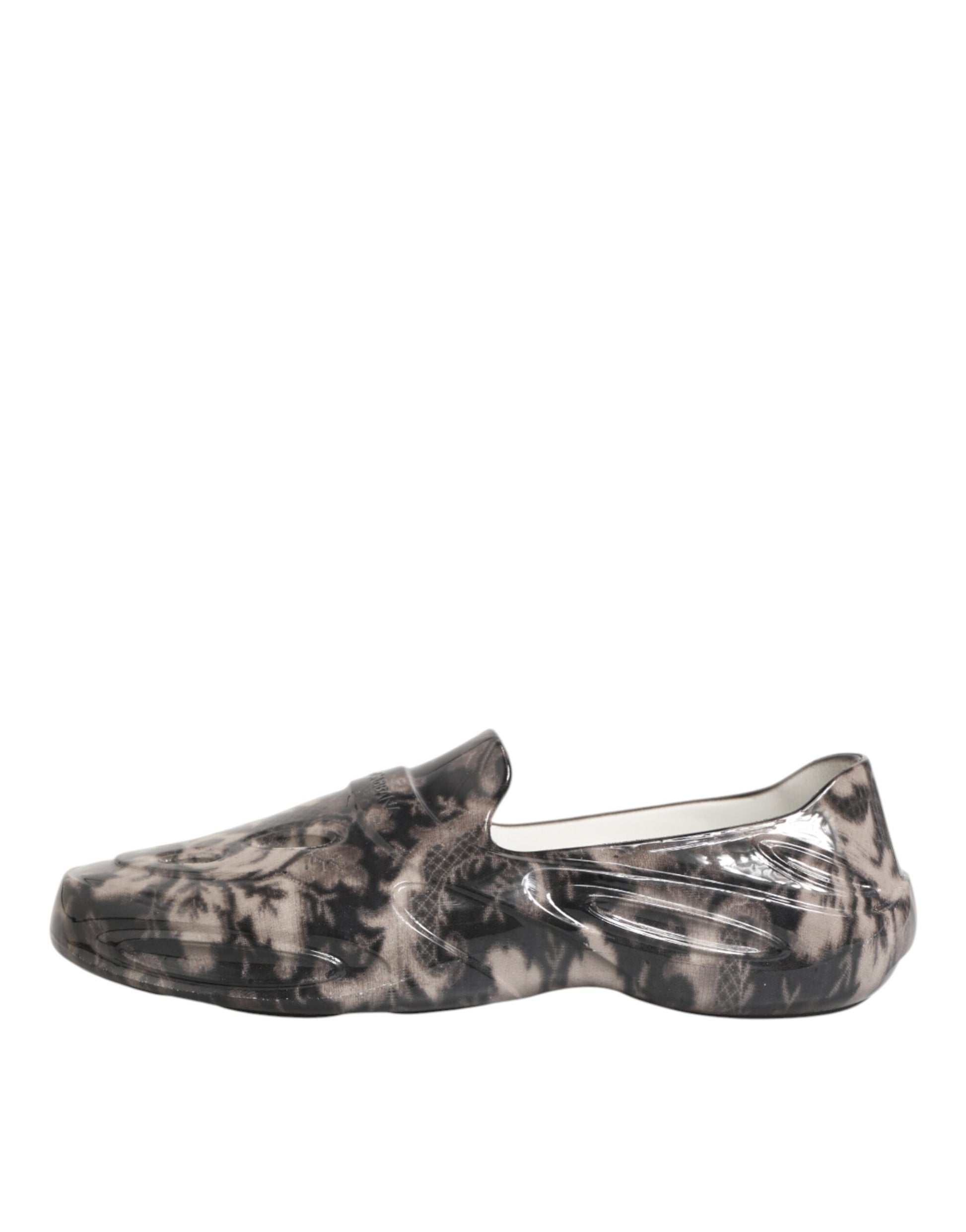 Dolce &amp; Gabbana Mehrfarbige Gummi Low Top Herren Sneakers Schuhe