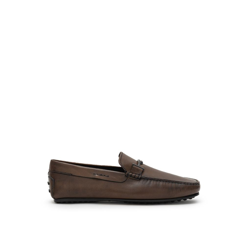Tod's – Brauner Ledermokassin