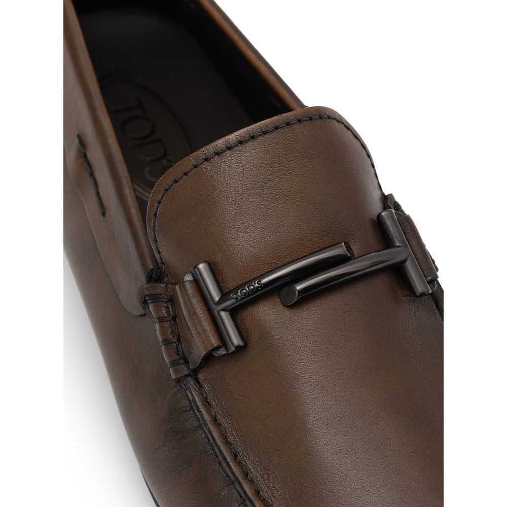Tod's – Brauner Ledermokassin