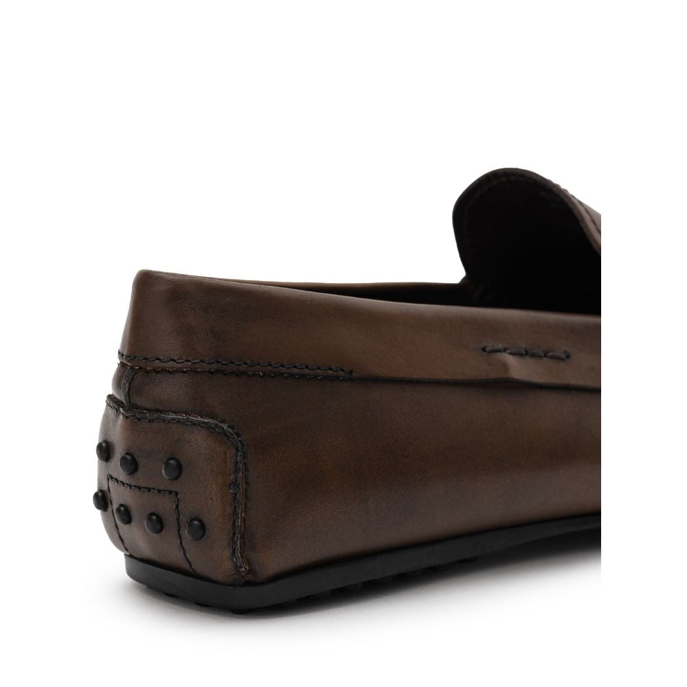 Tod's – Brauner Ledermokassin