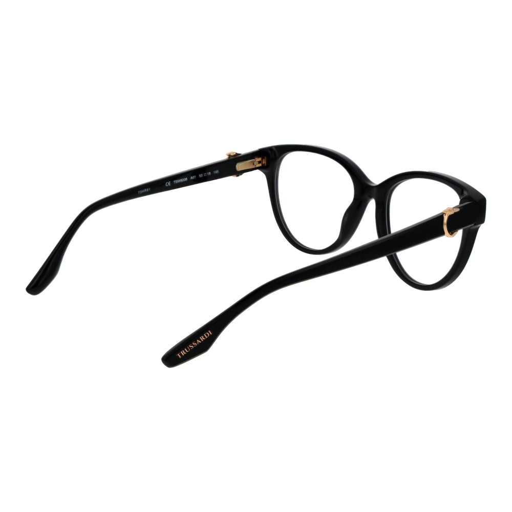 Trussardi Black Acetate Glasses (Frames)