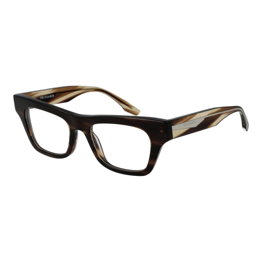 Trussardi Brown Acetate Glasses (Frames) - Allority