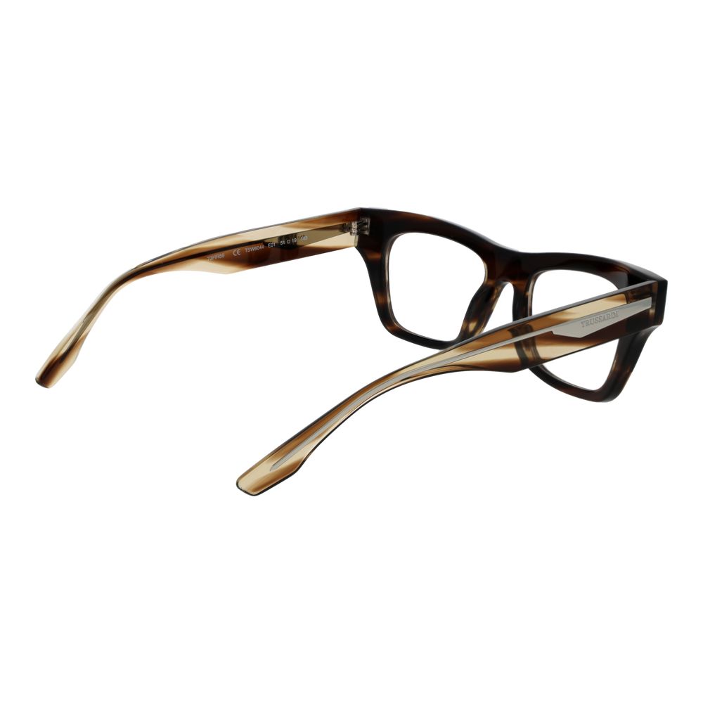 Trussardi Brown Acetate Glasses (Frames) - Allority