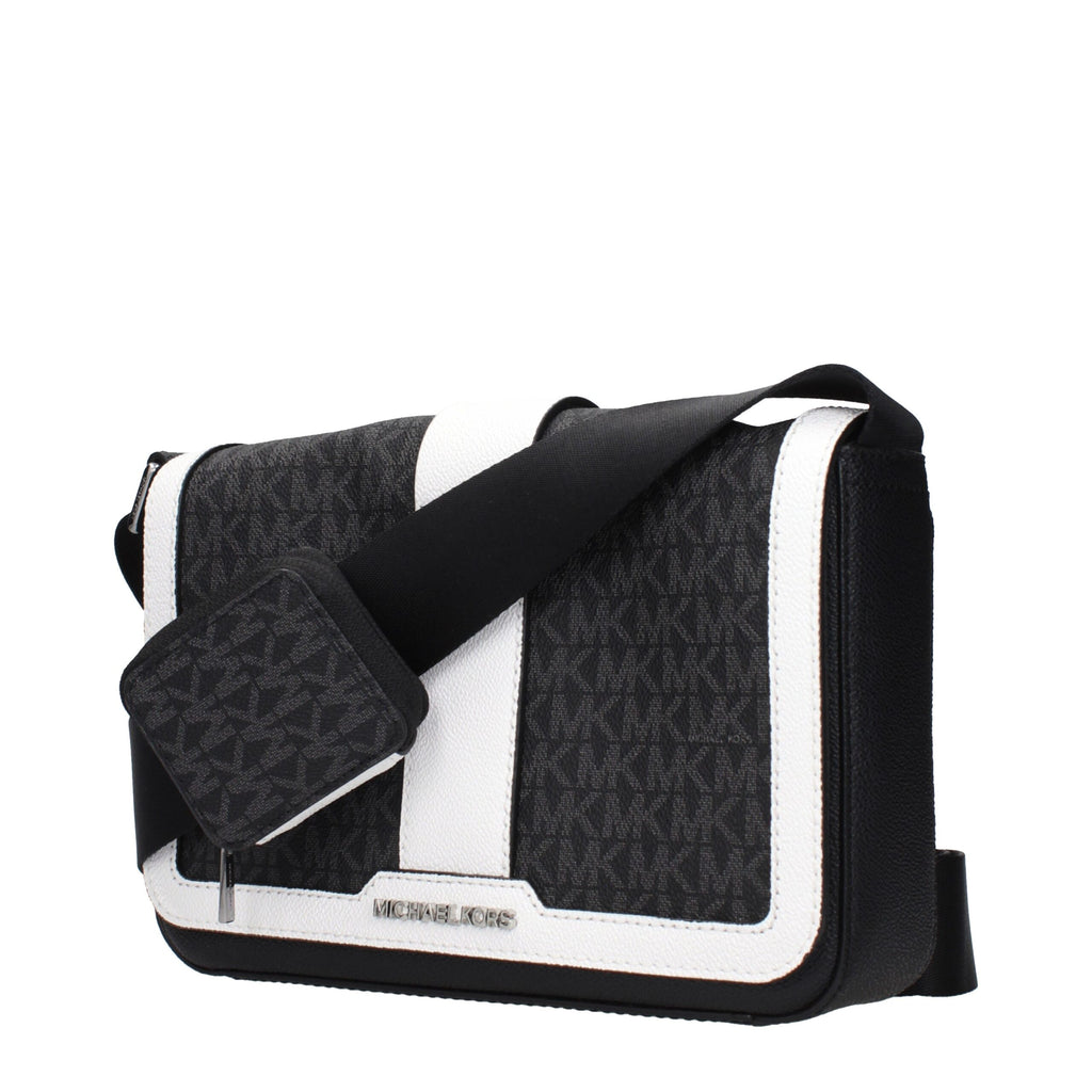 Michael Kors Black Fabric Crossbody Bags