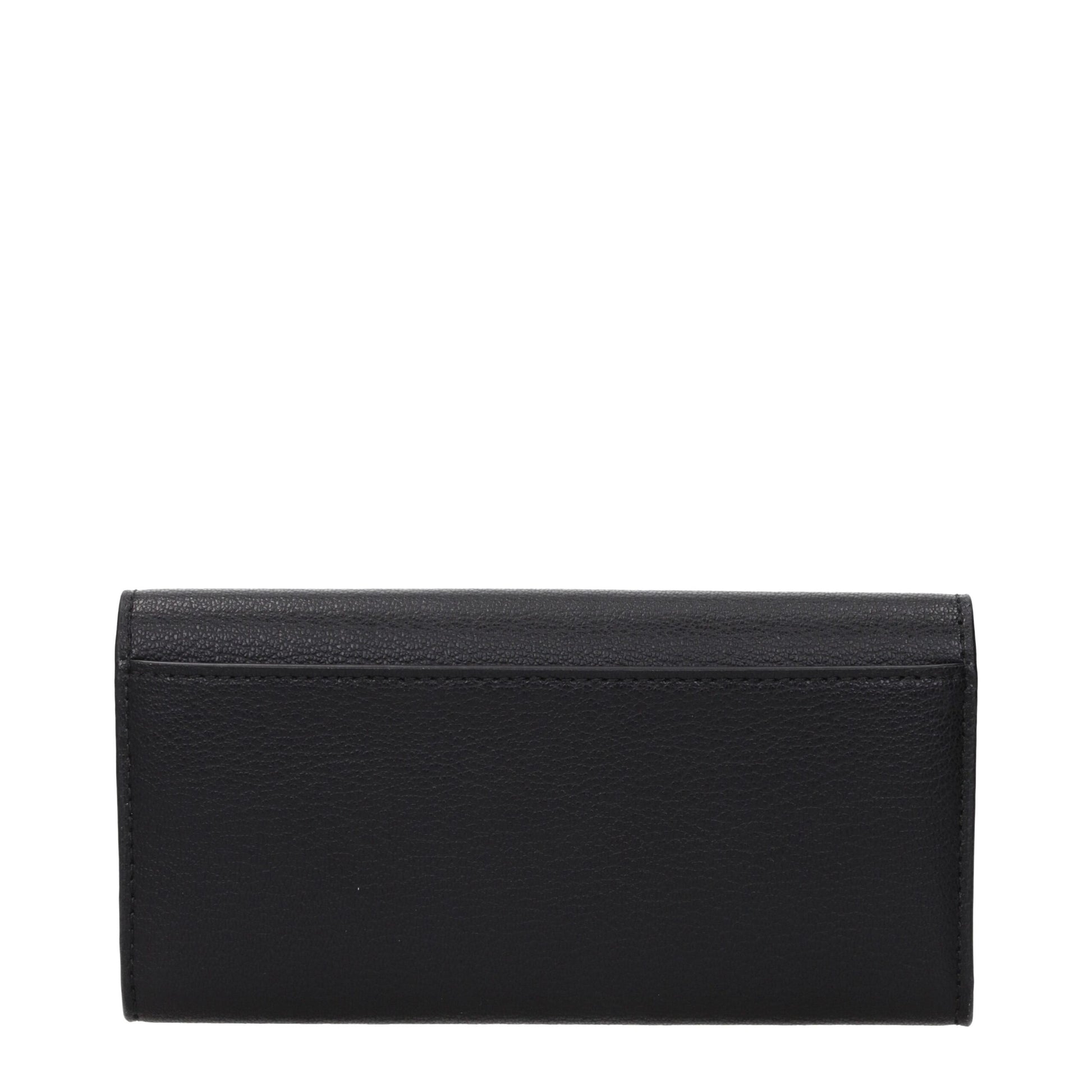 Michael Kors Black Leather Wallets