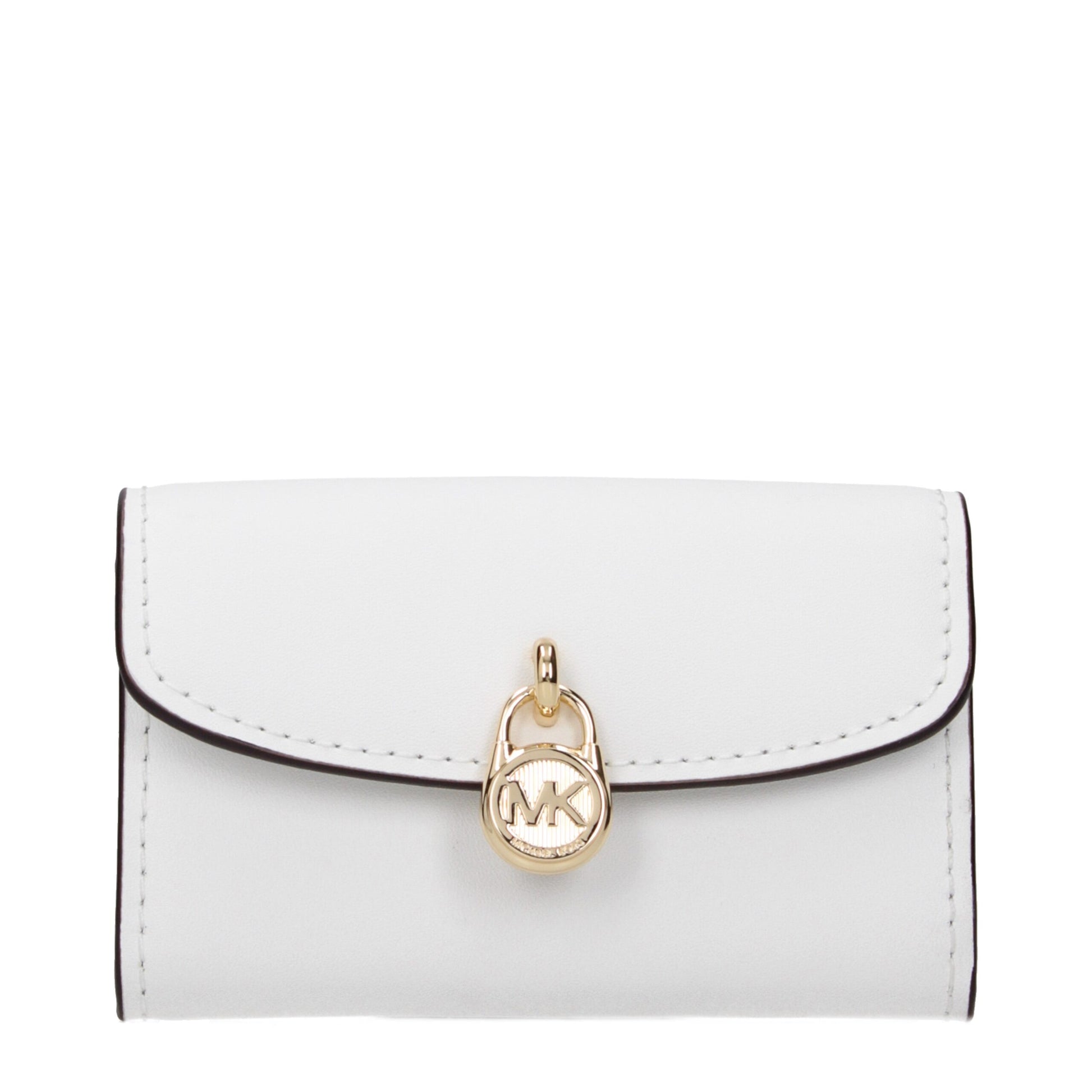 Michael Kors White Leather Wallets