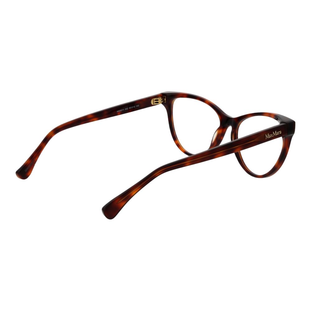 Max Mara Brown Plastic Glasses (Frames) - Allority