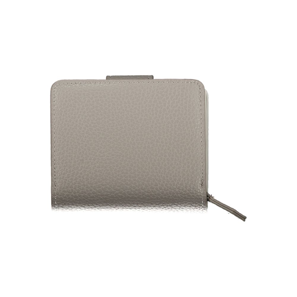 Mario Valentino Grigio Polyurethane Women Wallet