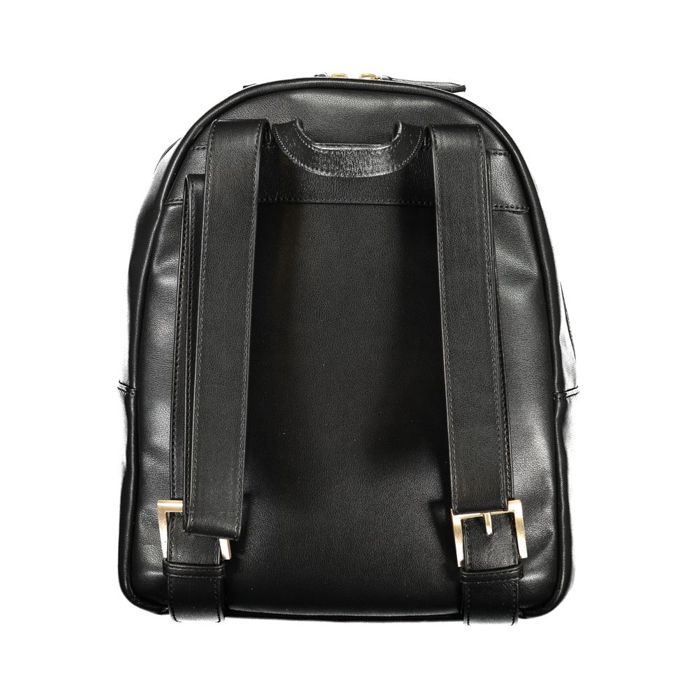 Mario Valentino Nero Poliuretano Women Backpack - Allority