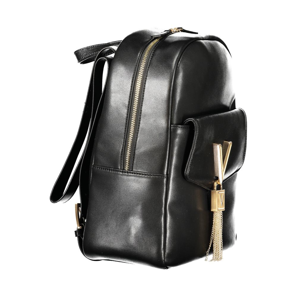 Mario Valentino Nero Poliuretano Women Backpack - Allority