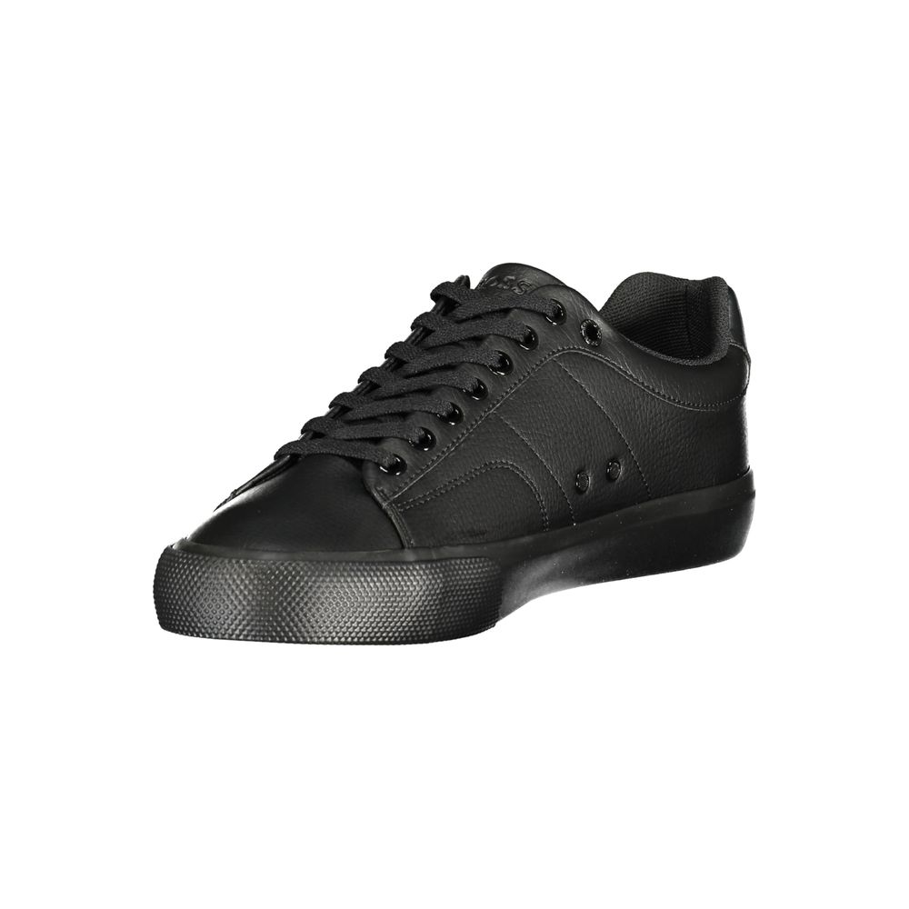Hugo Boss Black Polyurethane Men Sneaker - Allority