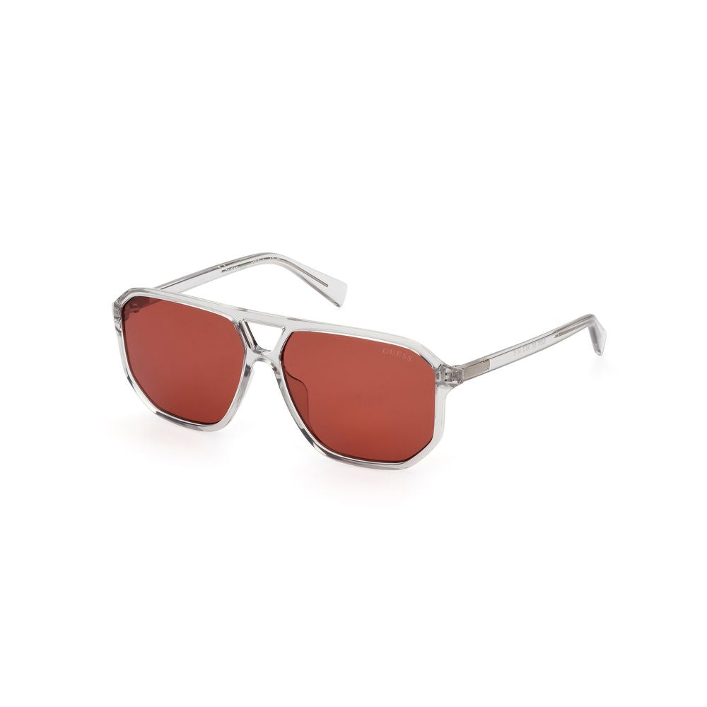 Guess Gray Resin Sunglasses - Allority