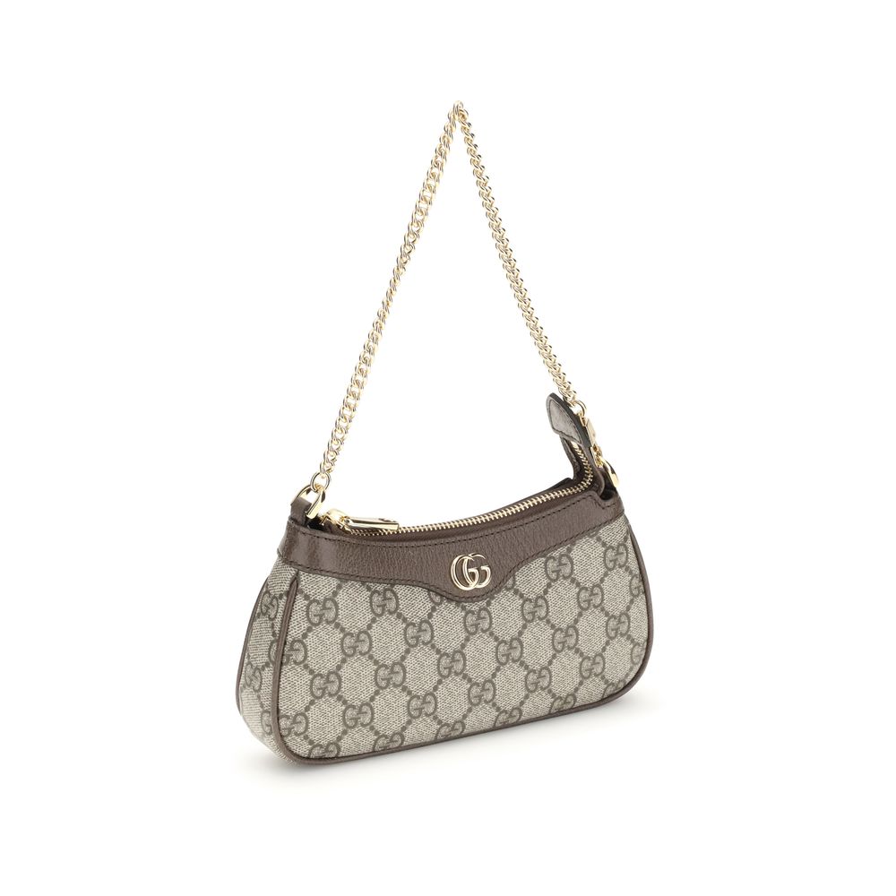 Gucci Beige Cotton Shoulder Bag